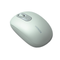 Mouse Inalámbrico 2.4G 800 2400 DPI 3 Botones 10m Silencioso Ergonómico Anticaída Antinterferencias Batería AA Green