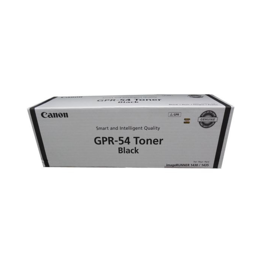 Tóner Canon GPR-54 9436B003AA Negro Para ImageRunner 1435i / 1435iF / 1435P — Rendimiento 17,600 Páginas