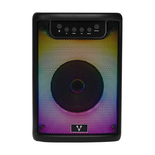 Mini Bafle Vorago KSP-205 4" 10W RMS Recargable TWS Bluetooth 4 Horas USB Tipo C Negro