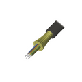 Cable de Fibra optica 12 Hilos, Interior/Exterior, Tight Buffer, No Conductiva (Dielectrica), Plenum, Multimodo OM4 50/125 Optimizada, 1 Metro