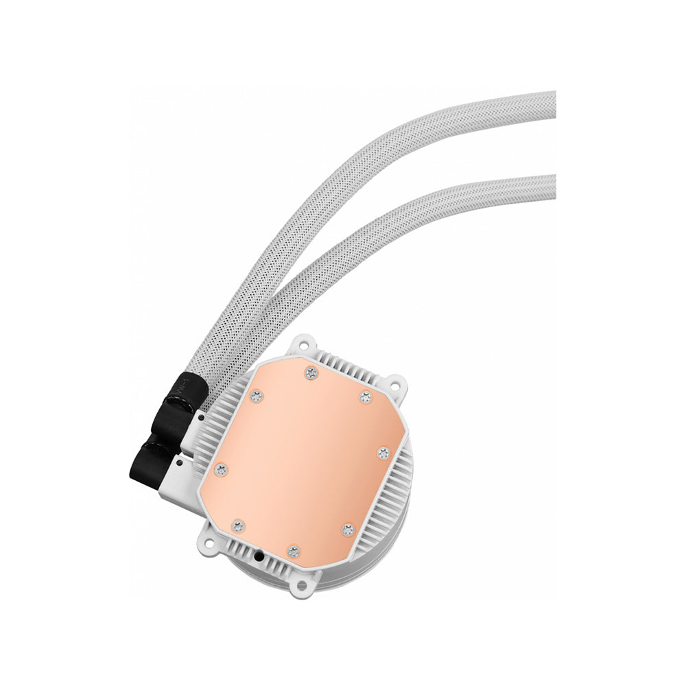 Enfriamiento Liquido AeroCool Mirage L240 WH Blanco ARGB 240mm LGA1700/AM5 2300 rpm