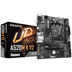Tarjeta Madre Gigabyte AMD A520M K V2, Socket AM4, 2xDDR4, HDMI/VGA, Micro ATX