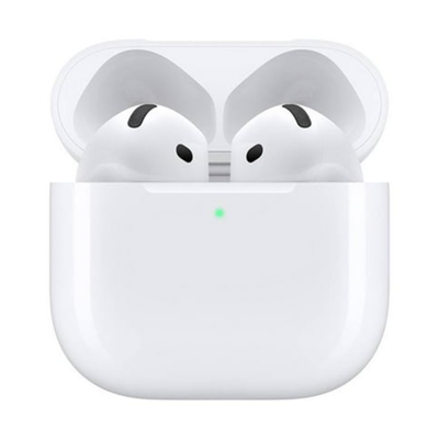 Audífonos Apple AirPods 4 Inalámbricos IP54 Blanco