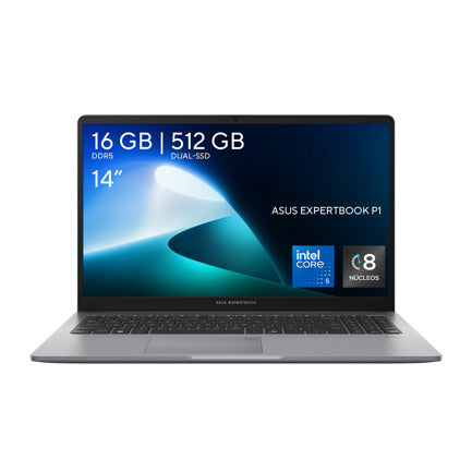 Laptop Asus ExpertBook Essential P1403CVA Intel Core 5 210H DDR5 16GB 512GB windows 11 pro