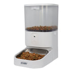 Comedero Inteligente con Cámara para Mascotas 6L Control por App Plato de Acero Inoxidable