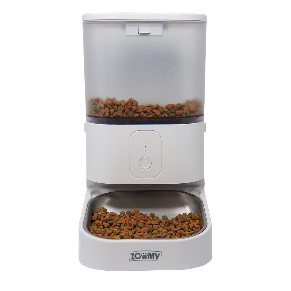 Comedero Inteligente para Mascotas 6L Control por App Plato de Acero Inoxidable