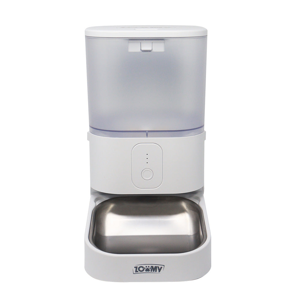 Comedero Inteligente para Mascotas 6L Control por App Plato de Acero Inoxidable