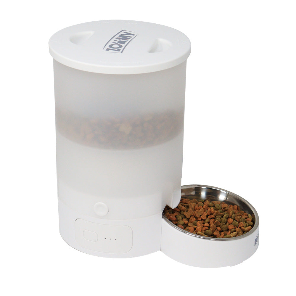 Comedero Inteligente para Mascotas 3L Control por App Plato de Acero Inoxidable
