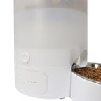 Comedero Inteligente para Mascotas 3L Control por App Plato de Acero Inoxidable
