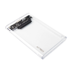 Gabinete Acteck enclouser HDD ARMOR HC430 CLEAR 2.5 Micro B a USB A 3.0 5Gbps
