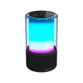 Bocina Acteck Glee Pure AP70 Negro portaitl Bluetooth 5.2 Iluminacion de Efectos Series bateria recargable 5h 20W