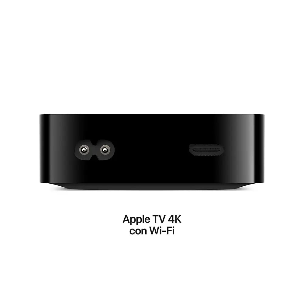 Apple TV 4K 64GB Negro Siri HDR10/HDR10+/HLG Dolby Atmos WiFi HDMI USB