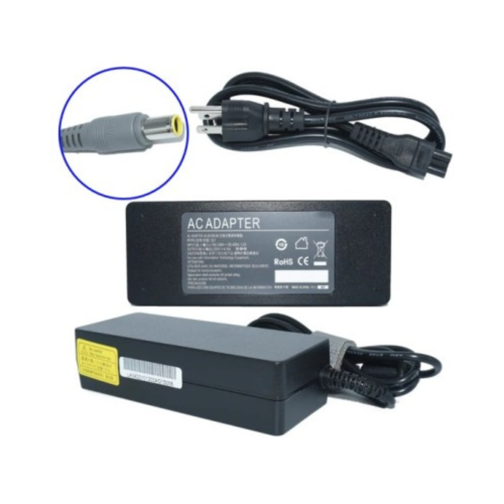 Cargador / Adaptador para Laptop AC-LENOVO-GRIS Genérico 90W 20V/4.5A (7.7x5.5)