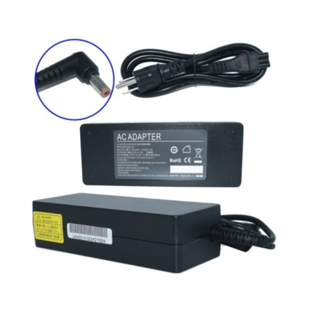 Cargador / Adaptador para Laptop AC-LENOVO-CAFE Genérico 90W 20V 4.5A (5.5x2.5) Punta Café