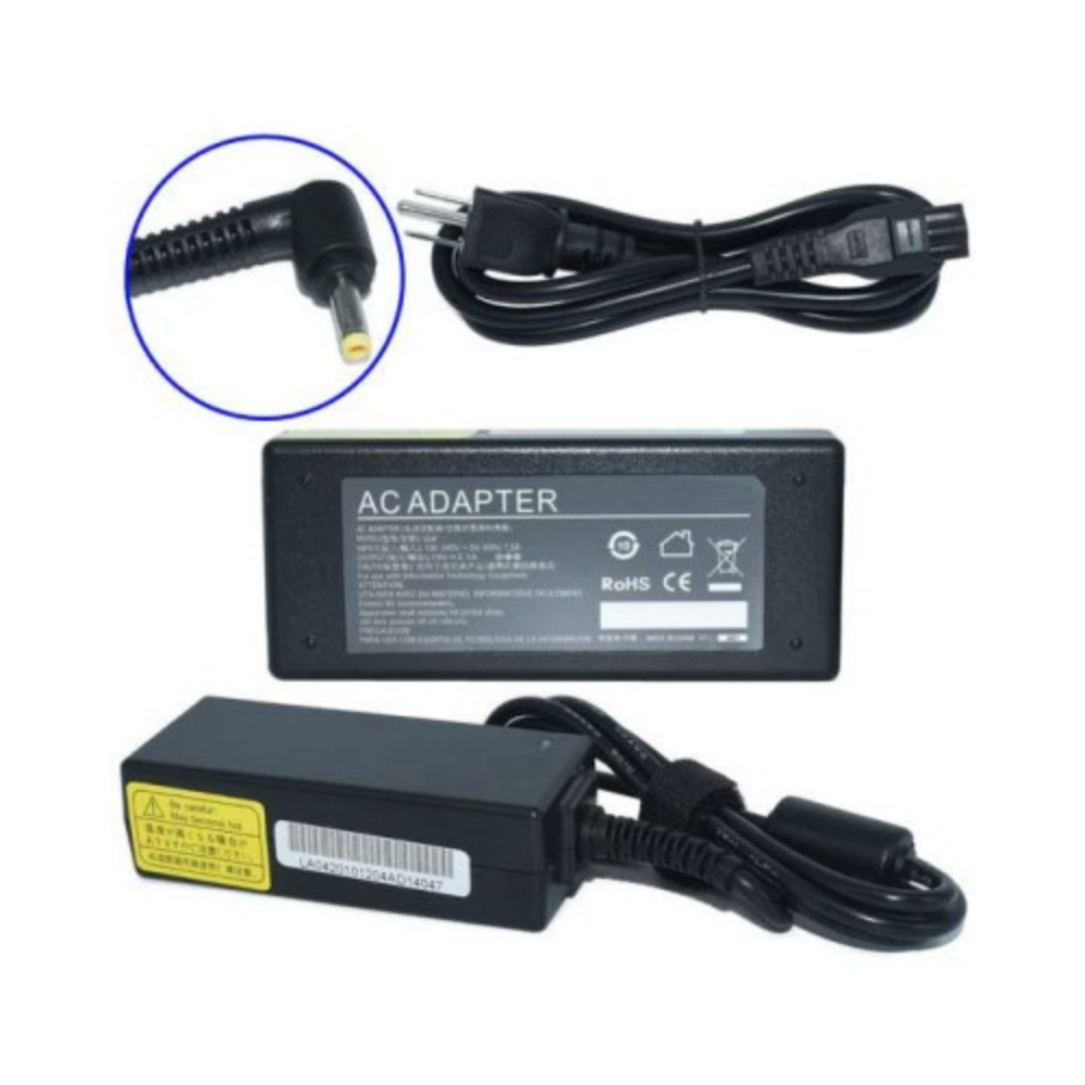 Cargador / Adaptador para Laptop Genérico AC-HP-Mini 40W 19V 2.1A (4.0x1.7)