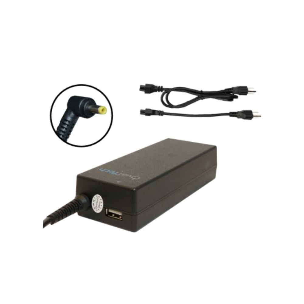 Cargador / Adaptador para Laptop OTAC-E67 OvalTech 65W 20V/3.25A (4.0x1.7)