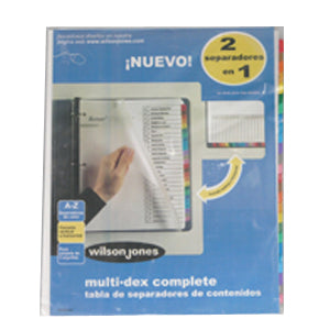 SEPARADOR ACCO 448 MULTIDEX BASIC A-Z