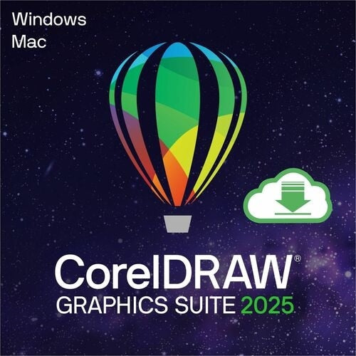 Software Corel CORELDRAW GRAPHICS SUITE 2025, licencia perpetua
