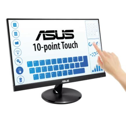 Monitor Asus 21.5" Touch VT229H IPS FHD 1920x1080 10 Points Multi-Touch 1xHDMI 1xD-Sub 5ms GTG 60Hz Negro