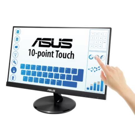 Monitor Asus 21.5" Touch VT229H IPS FHD 1920x1080 10 Points Multi-Touch 1xHDMI 1xD-Sub 5ms GTG 60Hz Negro