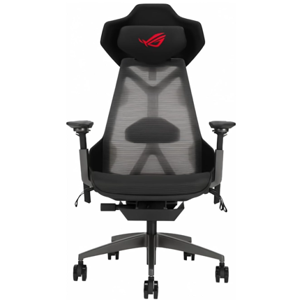 Silla Asus Gamer SL400 ROG Destrier Diseño Exoesquelético Soporte de Brazo Ajustable Color Negro