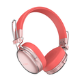 Audífonos Inalámbricos Acteck Over Ear Luxe Chic HP710 Recargables Elite Salmon
