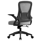 Silla De Oficina Acteck Flux Lite Ec313/Soporta 100 Kg Mecanismo Mariposa Inclinación 120/Reposabrazos 90/Ngo-Gris