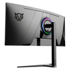 Monitor Gamer Acteck Curvo 34" VA 165Hz 1ms PIP PBP F-Sync G-Sync HDR 2xHDMI 2.1 2xDP1.4 3.5mm RGB VESA 75mm Negro