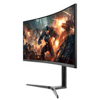 Monitor Gamer Acteck Curvo 34" VA 165Hz 1ms PIP PBP F-Sync G-Sync HDR 2xHDMI 2.1 2xDP1.4 3.5mm RGB VESA 75mm Negro