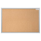 Tablero Alfra de Corcho 90x180 cm Marco de Aluminio