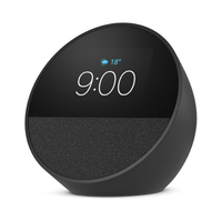 Asistente Amazon ECHO SPOT pantalla 2.83 pulgadas Negra