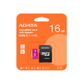 Memoria Micro SDHC Adata 16GB UHS-I U1 con Adaptador