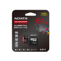 Memoria ADATA 512GB MicroSD High Endurance SDXC UHS-I U3 V30 A2