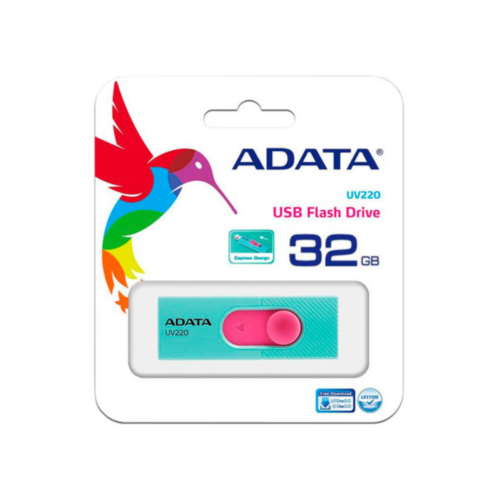 Memoria Adata 32GB USB 2.0 AUV220 Tiffany/Rosa
