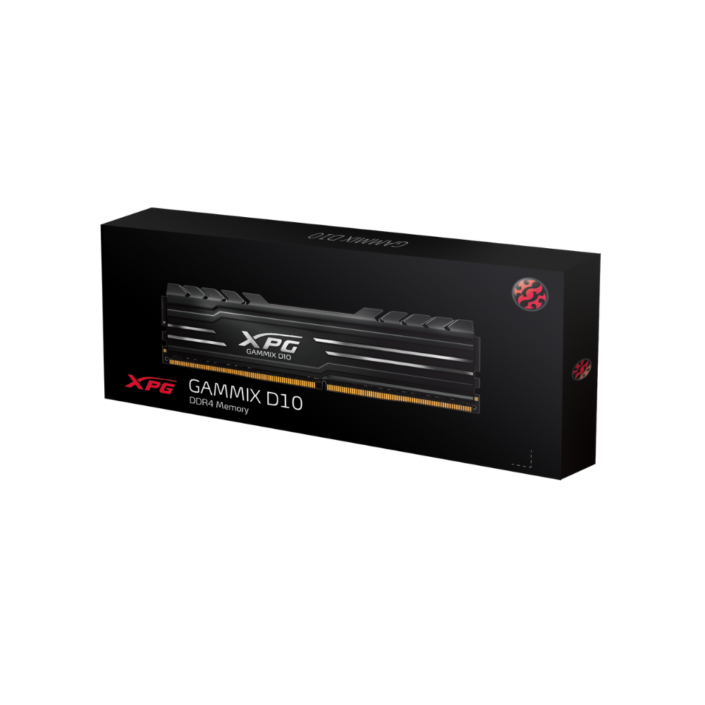 Memoria ADATA XPG 8GB DDR4 3200MHz D10 Gammix disipador negro AX4U32008G16A-SB10