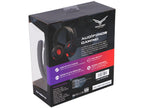 Audífono gamer diadema alámbrico Naceb hifi rojo 3.5mm c/microf omnidireccional 1.6 mto