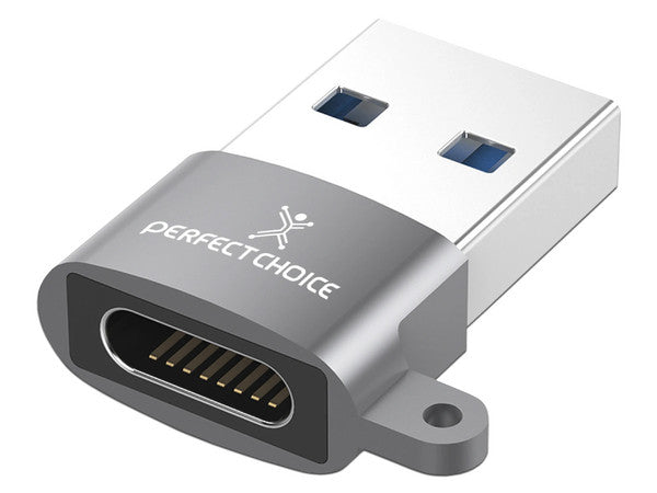 Adaptador Perfect Choice USB A Macho A USB tipo C Hembra