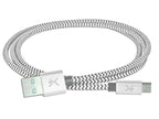 Cable Perfect Choice USB a C Macho USB a A Macho de 1 Metro modelo PC-101673 color Blanco