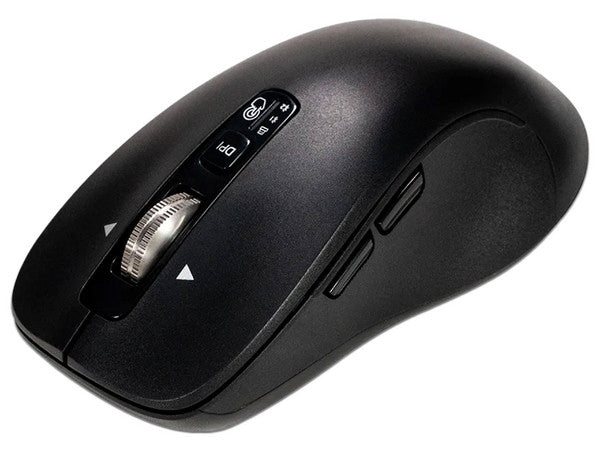 Mouse Inalambrico Naceb ambidiestro USB 10000 DPI 5 botones modelo NA-0132 color Negro