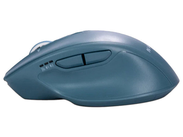 Mouse Inalambrico Naceb dual con receptor USB color Azul mode 2.4G+BT 5 botones