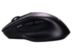 Mouse Inalambrico Naceb dual con receptor USB color Negro mode 2.4G+BT 5 botones