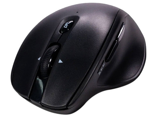 Mouse Inalambrico Naceb dual con receptor USB color Negro mode 2.4G+BT 5 botones