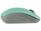 Mouse Perfect Choice Essential RF inalambrico 1600DPI modelo PC-044819 color Turquesa con Gris