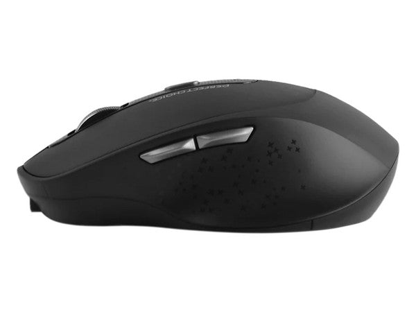 Mouse Perfect Choice Óptico modelo PC-045144 Inalámbrico USB 1600DPI color Negro