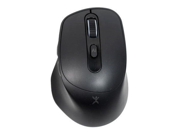 Mouse Perfect ChoiceErgonómico GPT Mind Inalámbrico Óptico 4.000DPI RF Bluetooth modelo PC-045168 color Negro