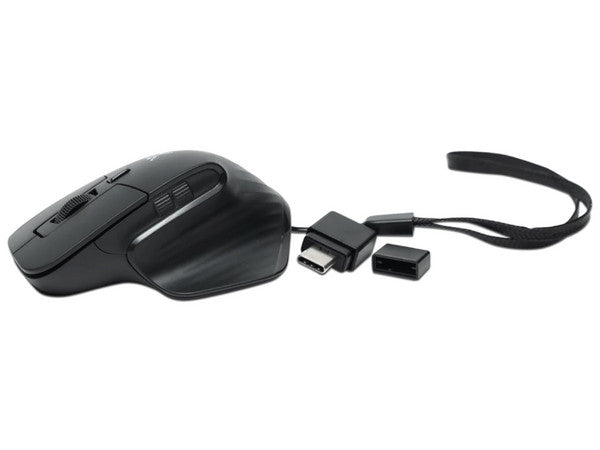 Mini mouse Perfect Choice recargable conexion y conector Dual Pixie modelo PC-045274 color Negro
