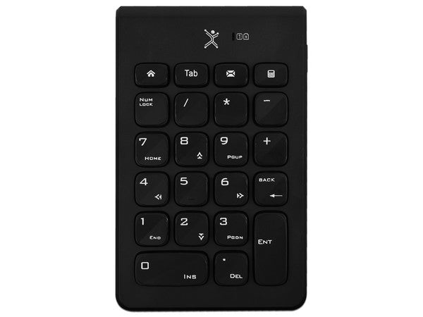 Teclado numerico Perfect Choice Negro inalambrico receptor USB diseño portatil teclas de membrana