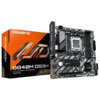 Tarjeta Madre Gigabyte B840M DS3H AMD Socket AM5 4xDDR5 DIMM 1xHDMI 2xDP 1xUSB C 1xRJ45 3xAudio Jacks