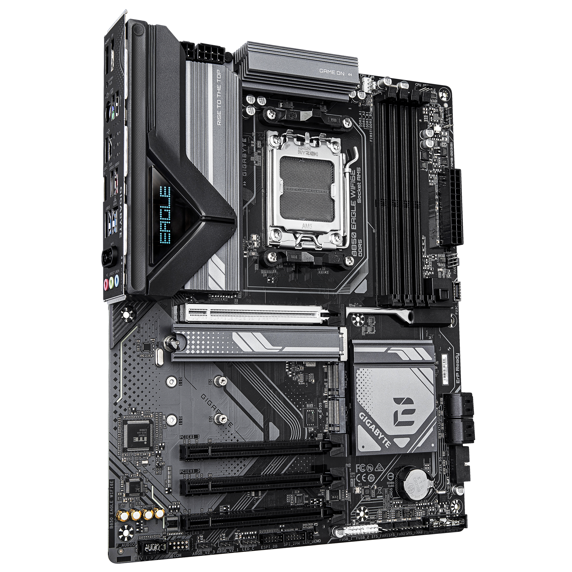 Tarjeta Madre Gigabyte B850 EAGLE WIFI6E socket AM5 4xDDR5 1xHDMI 1xDP Wi-Fi 6E AX210 ATX