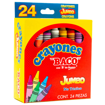 Crayon Baco Jumbo C/24